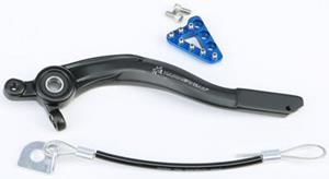 Main image of Hammerhead Forged Aluminum Rear Brake Pedal (Blk/Blue) HQV TC125/FC250-450 16-18