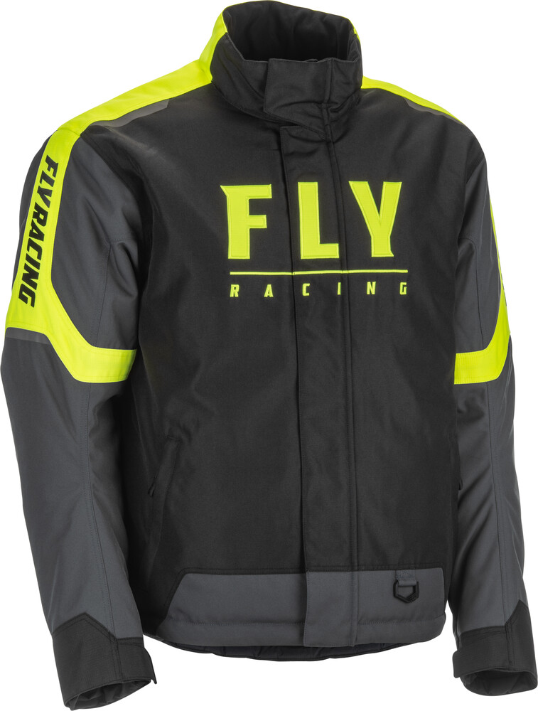 Main image of 2022 Fly Racing Outpost Jacket (Black/Gray/Yellow)