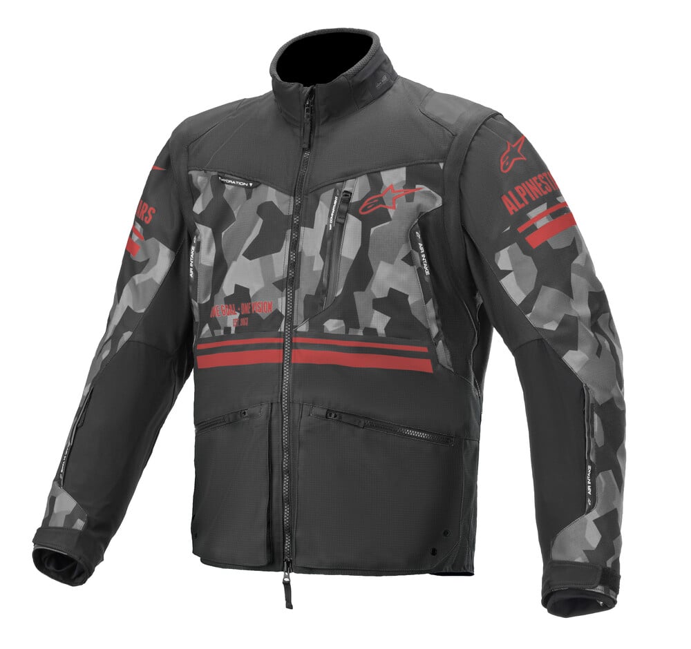 Main image of Alpinestars Venture R Jacket (Grey/Camo/Red)