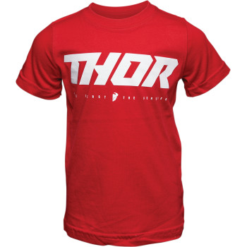 Main image of 2022 Thor Boy's Toddler Loud 2 Tee (Red)