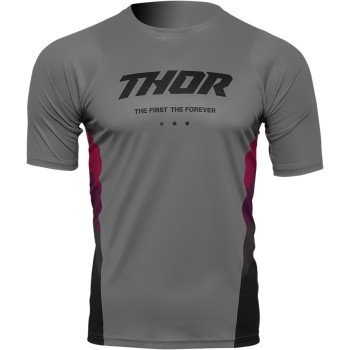 Main image of 2022 Thor Assist Short Sleeve Jersey (Gray/Purple)