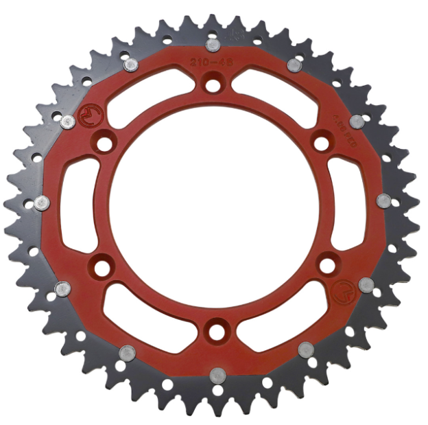 Main image of Moose Racing Dual Sprocket 48 Tooth (Red)