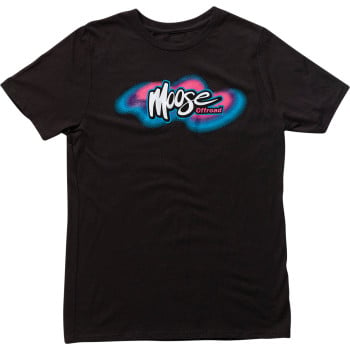 Main image of 2022 Moose Racing Youth Retro Moose Tee (Black)