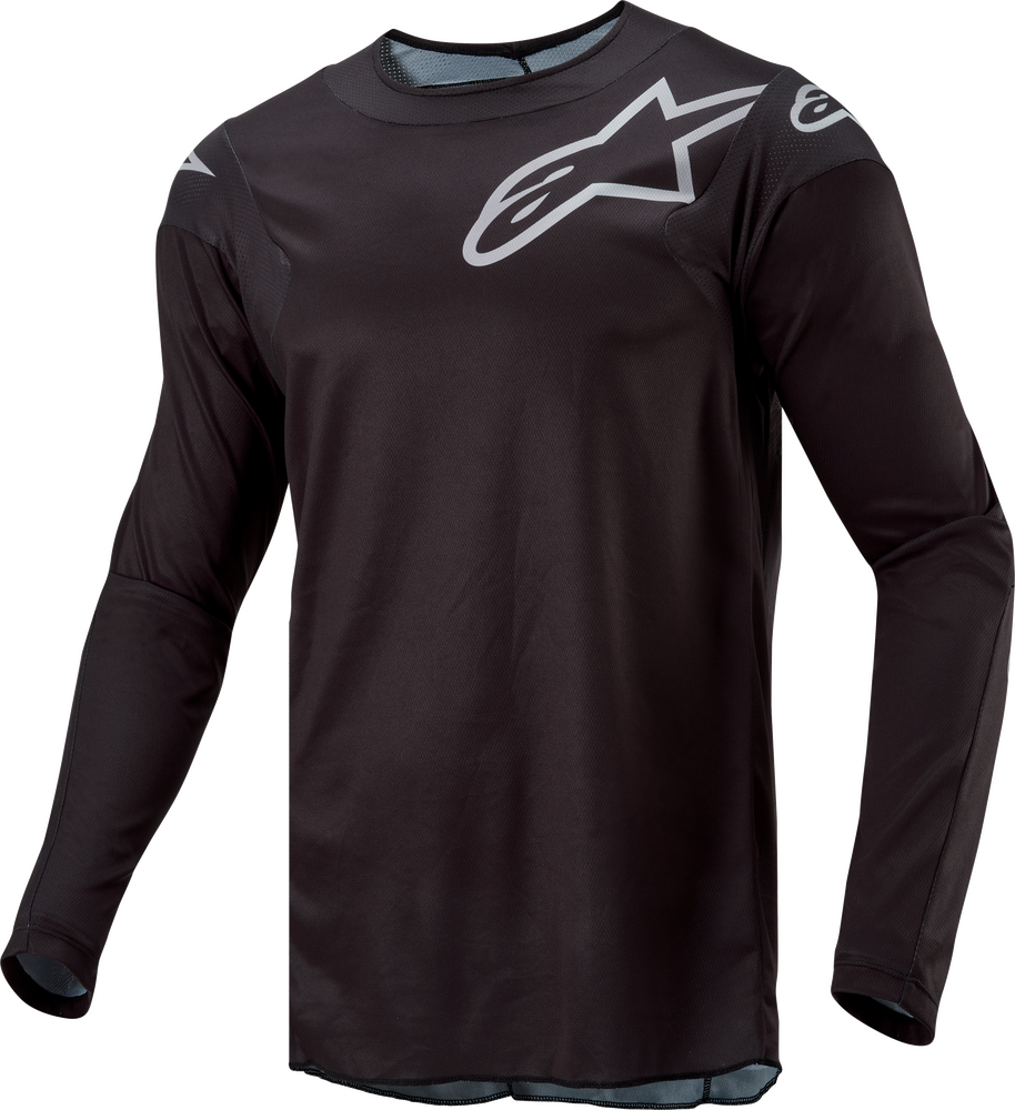 2024 Alpinestars Racer Graphite Jersey (Black): AOMC.mx