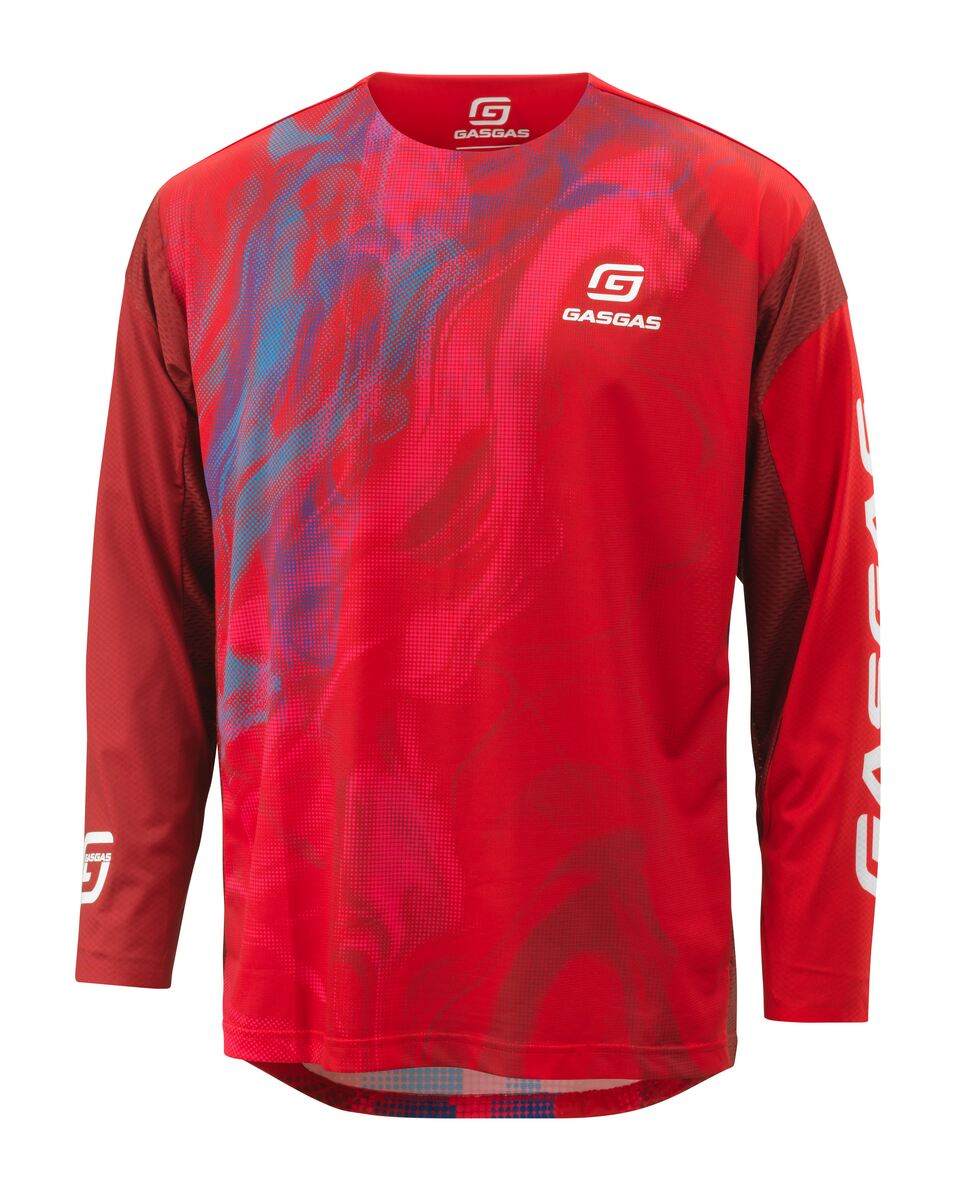 GasGas Fastair Jersey (Red/Blue): AOMC.mx