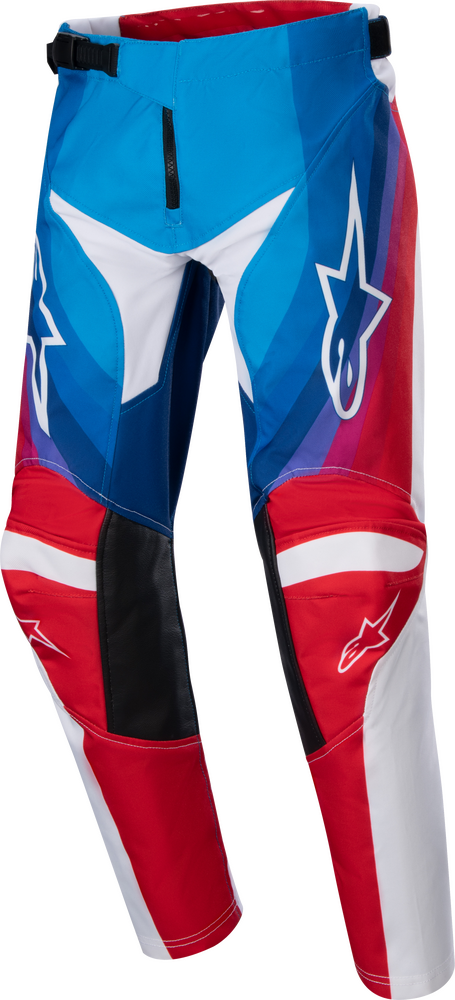 2024 Alpinestars Youth Racer Pnuema Pants AOMC Mx   Redwhitebluepantsfront 