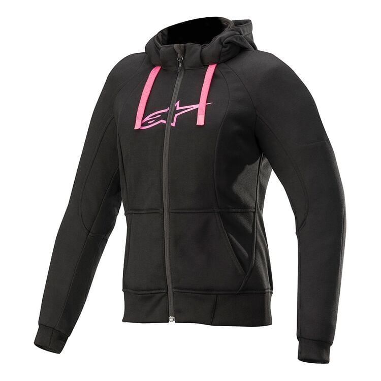 Main image of 2021 Alpinestars Stella Chrome Sport Hoodie Jacket (Black/Pink)