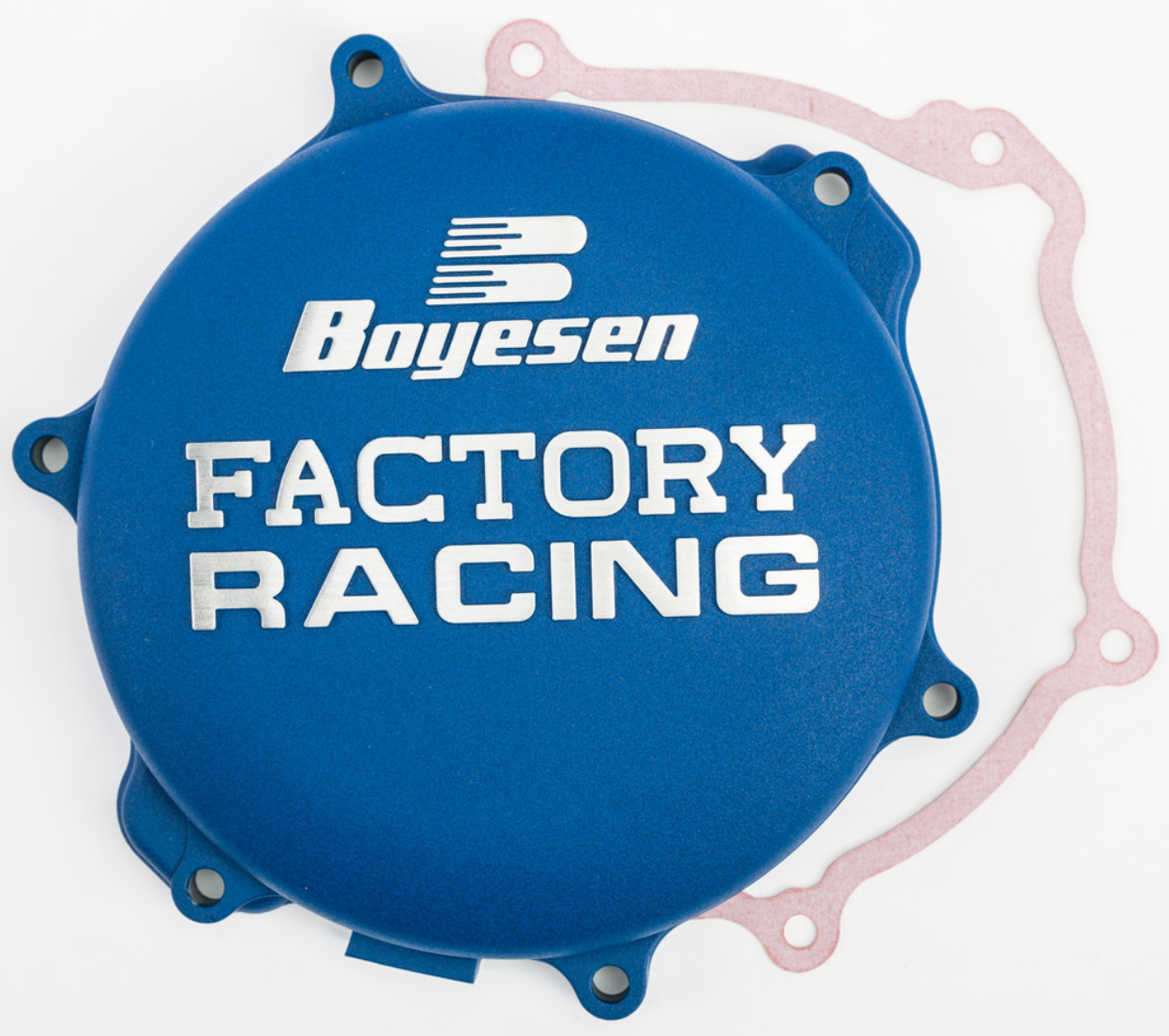 Boyesen Yamaha YZ125/YZ125X Factory Racing Clutch Cover (Blue) 05 