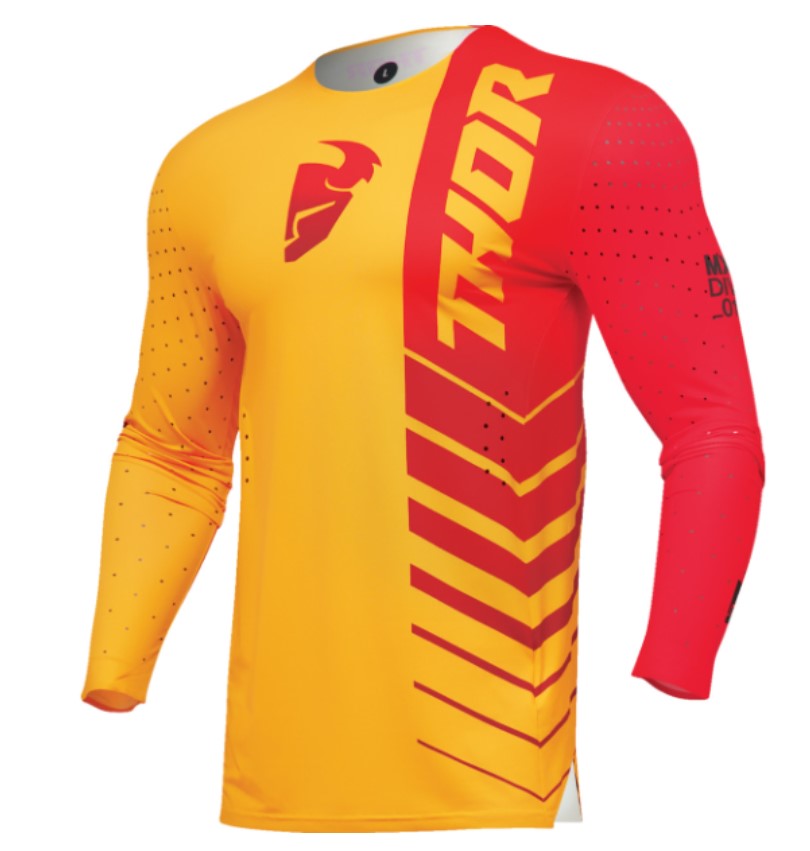 2024 Thor Prime Analog Jersey (Red/Lemon) AOMC.mx