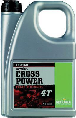 Main image of Motorex Cross Power 4T 10W50 (4 Liters)