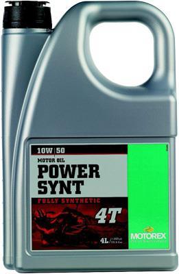 Main image of Motorex Power Synthetic 4T 10W50 (4 Liters)