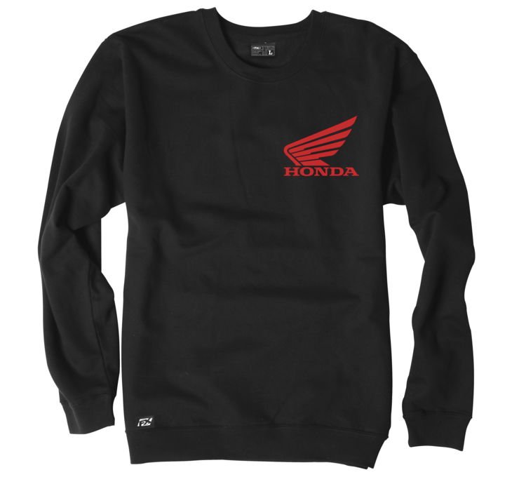 AOMC.mx: Honda Crew Sweatshirt (Black)