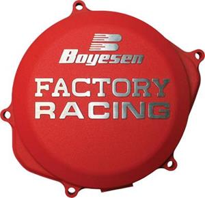 Main image of Boyesen Factory Clutch Cover (Red) CRF250R 10-17