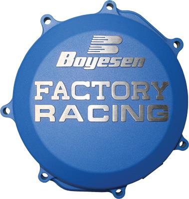 Boyesen Factory Racing Clutch Cover Motocross MX Blue Yamaha YZF 450 2011