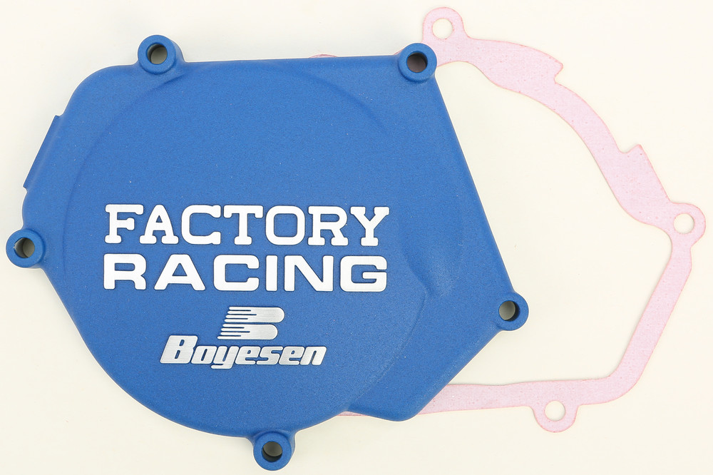 Main image of Boyesen Yamaha YZ250 Factory Racing Ignition Cover (Blue) 99-24