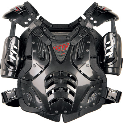 Main image of Fly Racing Convertible II Roost Guard Adult (Black)