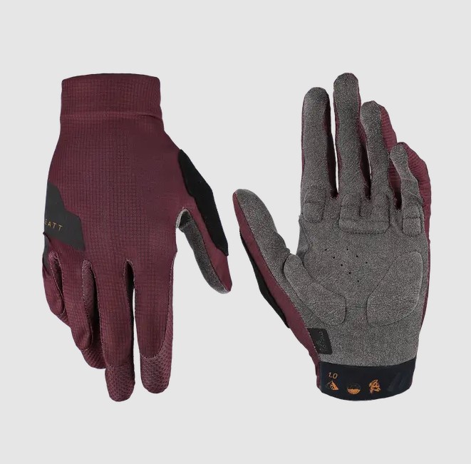 Main image of Leatt MTB 1.0 Gloves (Purple/Gray/Black)