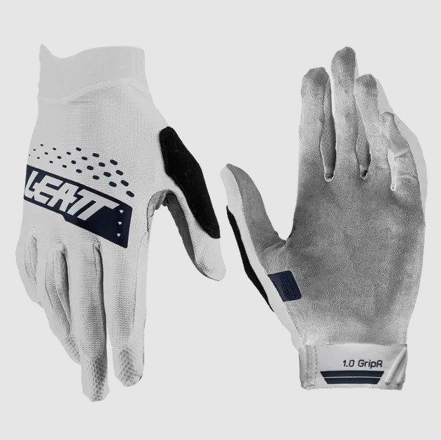 Main image of Leatt MTB 1.0 GripR Jr. Gloves (White/Gray/Black)