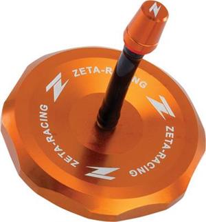 Main image of Zeta Billet Gas Cap (Orange) KTM Screw-On 13-21