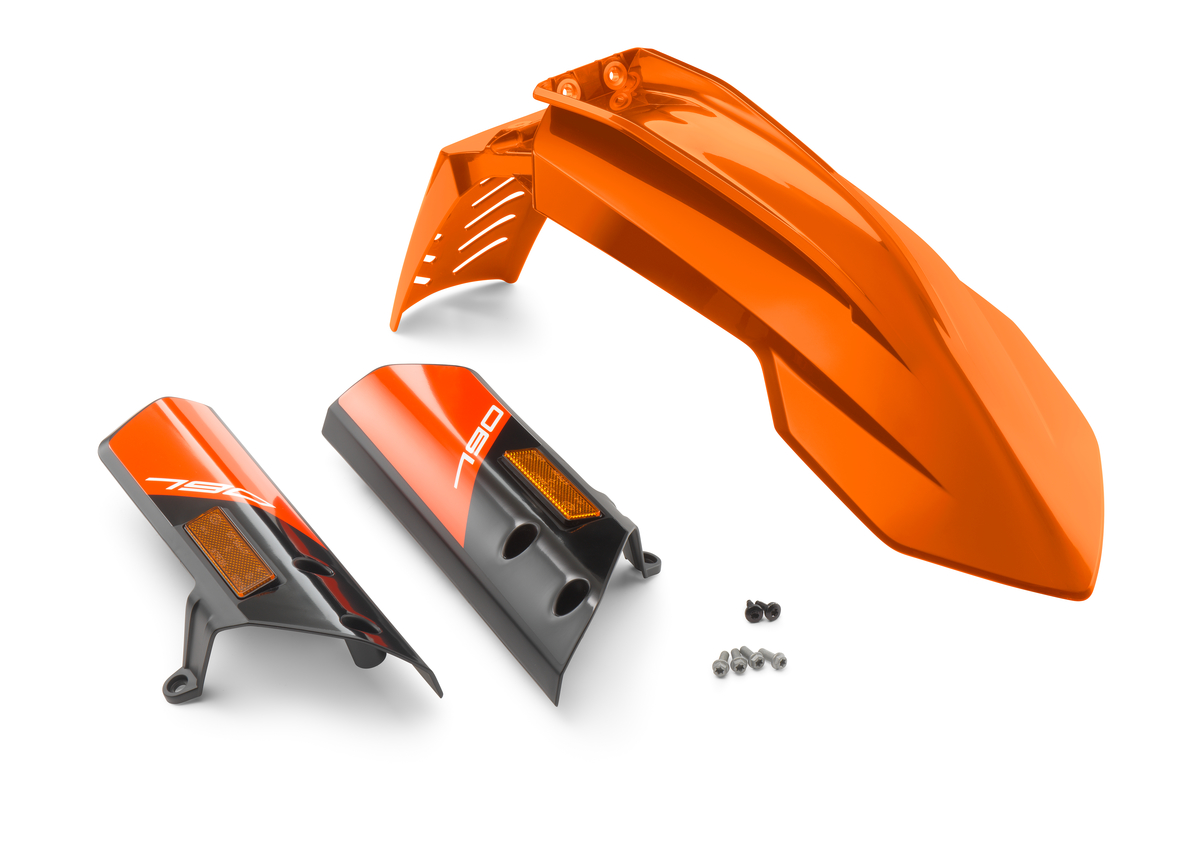 Main image of KTM High Front Fender Kit 790/890 Adventure (Orange)