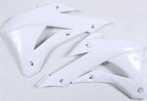 Main image of Polisport Radiator Shrouds (White) KX85/100 14-21