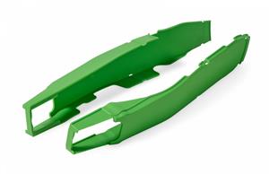 Main image of Polisport Swingarm Protection (Green) Kawasaki KX250F 12-16/KX450F 12-15