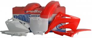 Main image of Polisport Plastic Kit (Red) Honda CR85R 03-08