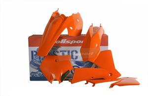 Main image of Polisport Plastics Kit (Orange) 125-525 EXC/SX 05-07