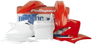 Main image of Polisport Plastic Kit (White) Honda CRF450R 2004