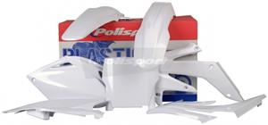 Main image of Polisport Plastic Kit (White) Honda CRF250R 06-07