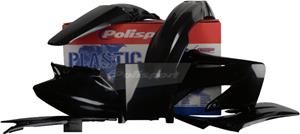 Main image of Polisport Plastic Kit (Black) Honda CR125/250 04-07