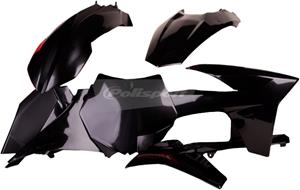 Main image of Polisport Plastics Kit (Black) KTM 350/500 EXC-F 12-13