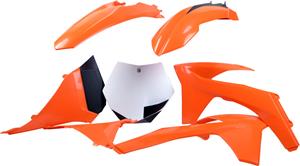 Main image of Polisport Plastics Kit (OEM) KTM 350/500 EXC-F 12-13