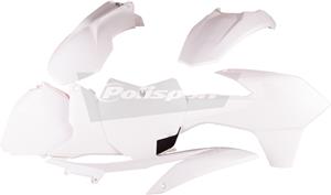 Main image of Polisport Plastics Kit (White) KTM 125-500 13-16