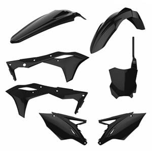 Main image of Polisport Plastic Kit (Black) Kawasaki KX250F 17-18