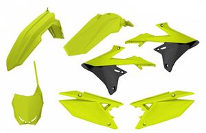 Main image of Polisport Plastic Kit (Flo Yellow) Suzuki RMZ 19-22