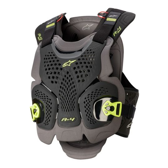 Main image of Alpinestars A-4 Max Chest Protector (Black) XS/SM