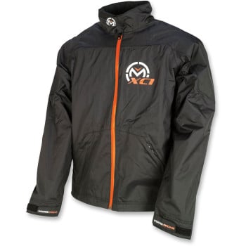 Main image of 2022 Moose Racing XC1 Youth Rain Jacket (Black/Orange)