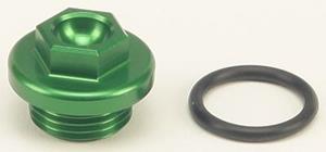 Main image of Works Connection Oil Filler Plug (Green) KX