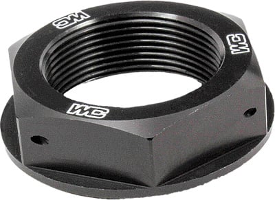 Main image of Works Connection Steering Stem Nut (Black) KTM/HQV