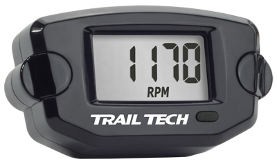 Main image of Trail Tech TTO Tach Hour Meter (Black)