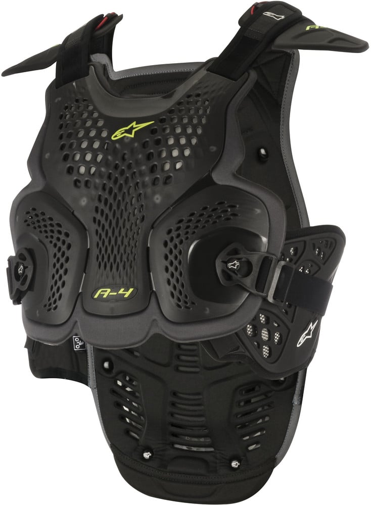 Main image of Alpinestars A-4 Chest Protector (Black) XL/XXL