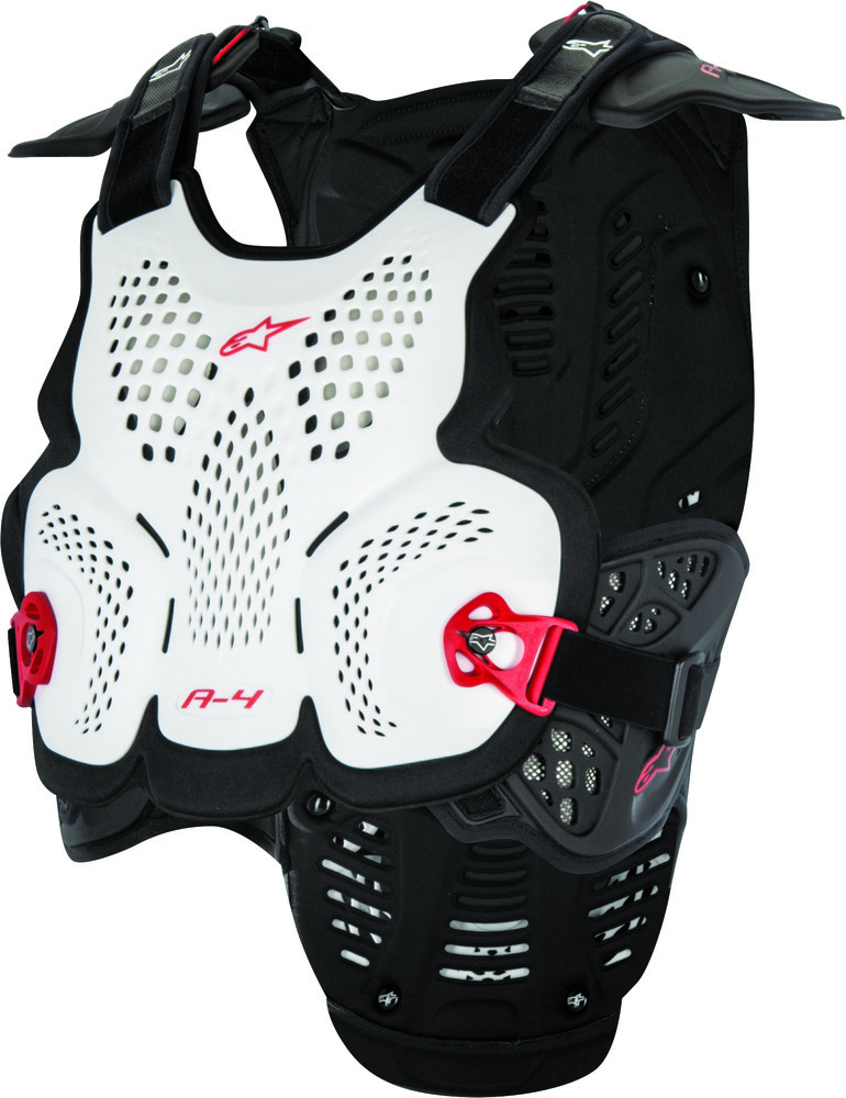 Main image of Alpinestars A-4 Chest Protector (White) M/L