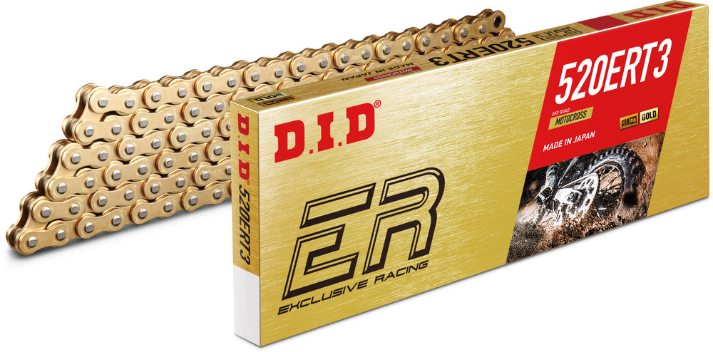 Main image of D.I.D 520 ERT3 120L Gold Chain