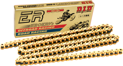 Main image of DID Exclusive Racing 520ERV3-120 X-Ring Chain (Gold)