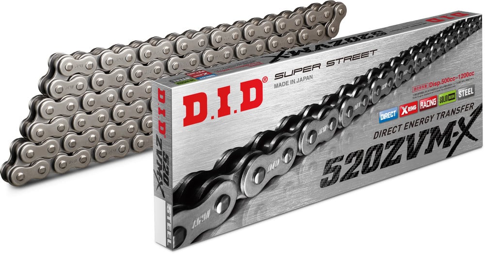 Main image of DID Super Street 520 ZVMX Series Chain 120-Link