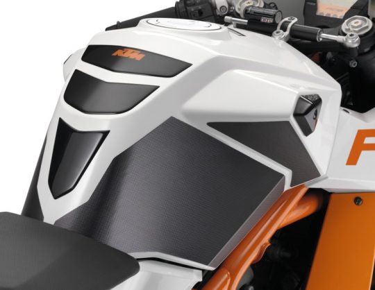 KTM RC8R 1190 V2 2008-15 Black Motorcycle Tank Pad Motografix 3D Gel Protector 