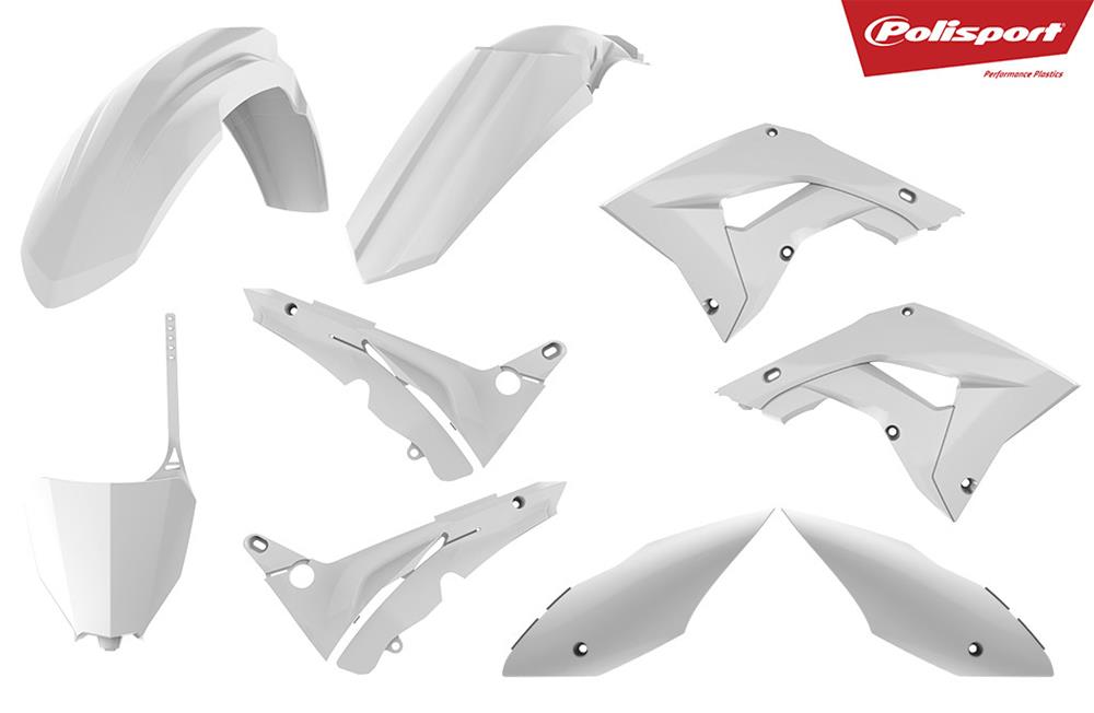 Main image of Polisport MX Restyling Kit (White) Honda CR125/250 04-07