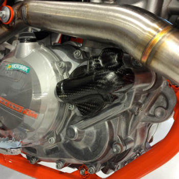 Main image of P3 Carbon Water Pump Cover KTM 450/500