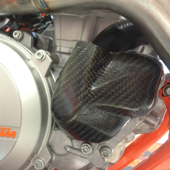 Main image of P3 Carbon Water Pump Cover KTM 250/350 11-15